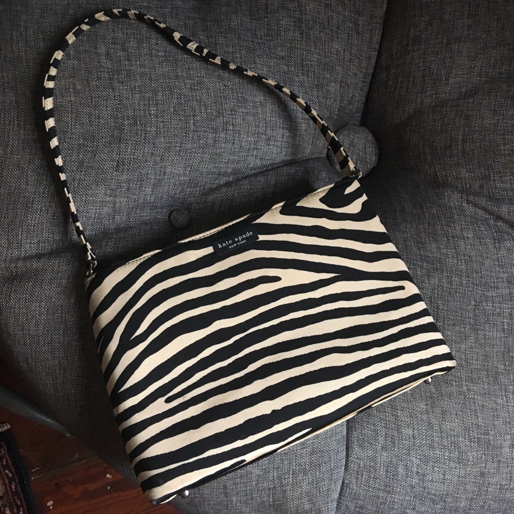Vintage Kate Spade Purse|Zebra Pattern